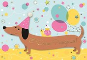 Открытка серии Люкс С Днем рождения! с конвертом [РВ228-0027]