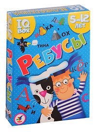 Настольная игра «IQ Boх. Ребусы», Дрофа-Медиа