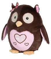 Игрушка мягкая, Maxitoys, Сова Влюбленная с Бантиком 22см MT-HH-B28874E