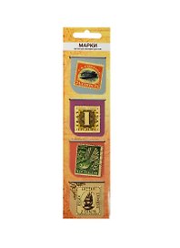 Магнитные закладки Марки без штемпеля (МЗ2014-024)