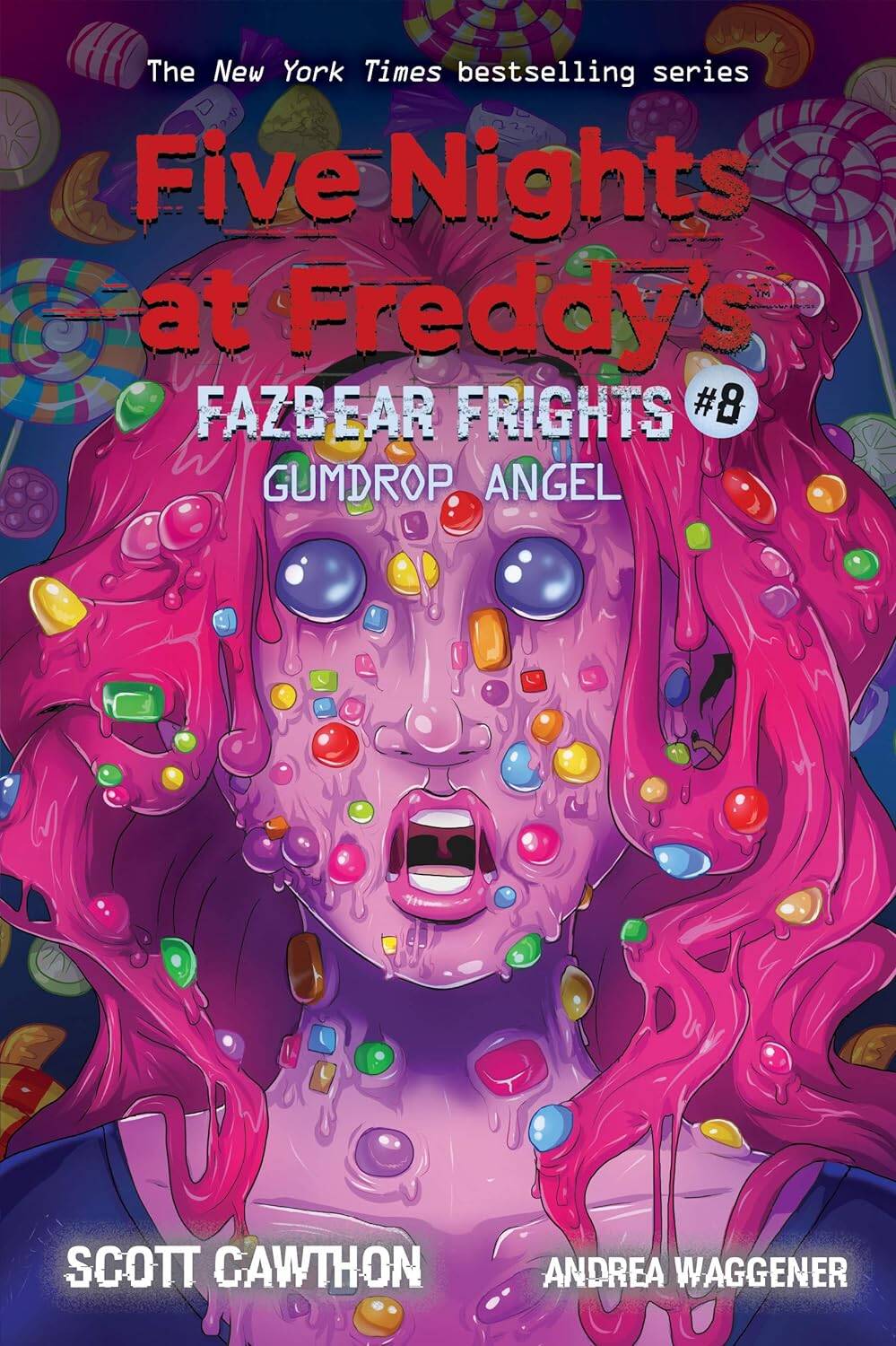 Обложка книги «Five Nights at Freddy's Fazbear Frights 8 Gumdrop Angel Пять ночей у Фредди Ужасы Фазбера 8 Мармеладный ангел / Книги на английском языке»