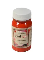Краска акриловая "Акрил-Арт" красный тем.,100мл,банка, Таир