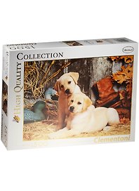 Пазл 1500К 31976 Clementoni Щенки лабрадора (84,3х59,2см) (High Quality Collection) (Animals) (коробка)
