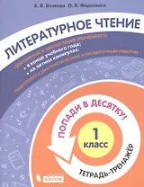 Литературное чтение. 1 класс. Попади в 10! Тетрадь-тренажёр. Учебное пособие для общеобразовательных организаций