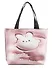 Сумка-шоппер 3D принт Кролик Kawaii (41х31х8) (текстиль) (12-11525-SH17) - 1