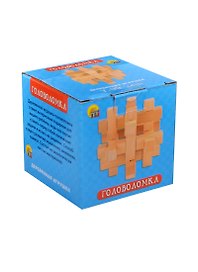 Деревянная игрушка Головоломка-2 (ИД-4192) (Рыжий кот) (7-99л.)