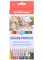 Карандаши цветные Erich Krause, 12 цветов