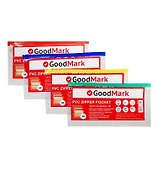 Папка на молнии А6, прозрачная, GoodMark - 1