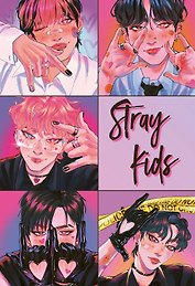 Обложка для паспорта. Stray Kids (ПВХ, 185х133 мм)