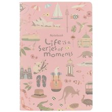 Тетрадь общая «Series of moments», 32 листа в линейку, А5, в ассортименте