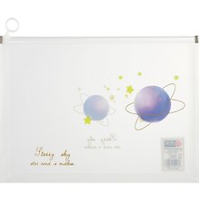 Папка на молнии A4 «Starry sky», с расширением, в ассортименте