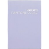 Записная книжка «Pantone line. 5» А6+, 80 листов в линейку, Listoff - 0