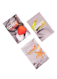 Блокнот А6 48 листов клетка "Color splash"