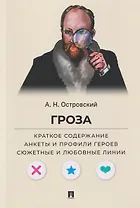 Гроза. Краткое содержание. Анкеты и профили героев. Сюжетные и любовные линии