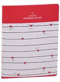 Тетрадь общая «Hearts», 48 листов в клетку, А5 - Be Smart - 0