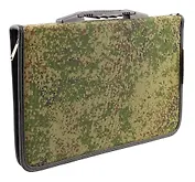 Папка Деловая ткань (камуфляж) А4 на молнии толст. ручка 1 отд. 2Л342