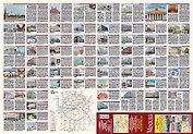 Москва. План центра города 1:8000. Путеводитель. Все музеи и театры