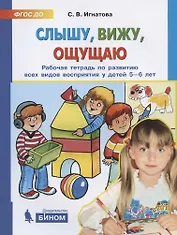 Слышу, вижу, ощущаю. Рабочая тетрадь по развитию всех видов восприятия у детей 5-6 лет