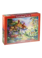 Пазл Castorland Коттедж в лесу 3000 эл., 9*х68см.. C-300402