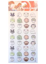 Наклейки Мордочки 9,5*21,5 (Эпоксидная смола)