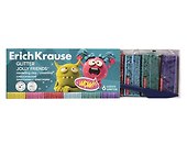 Пластилин «Jolly Friends Glitter», 6 цветов, 108 г, с блестками, со стеком, Erich Krause - 1