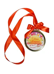 Шоколадная медаль С Днем Рождения (70гр)