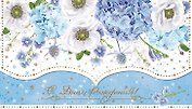 Конверт для денег С Днем рождения! синий [РЕ221-00041]