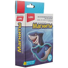 Набор для творчества Lori. Магниты из гипса «Жители моря»