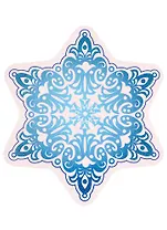 Наклейка Новогодняя Снежинка