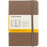 Записная книжка Moleskine Classic Pocket, линейка, коричневая, 96 листов, А6