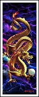 Закладка 3D Golden Dragon (Листопадова)