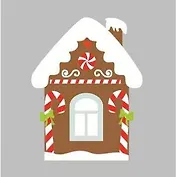 Centrum, Игрушка Пряничный домик 30см (полимеры, фетр)