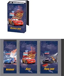 Органайзер детский трехблочный 95*160 "Cars" инд.уп., Disney