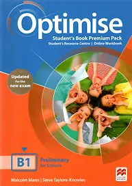 Optimise Updated B1. Students Book Premium Pack+Students Resource Centre+Online Code