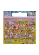 Наклейки с бантиком Зайчики (BON-1007) (11097702) (3+) (упаковка)