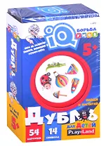 Настольная игра ТМ Play Land  Дубль для детей (54 карточки) L-222