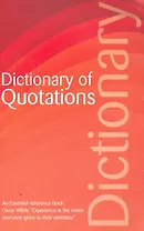 Dictionary of Quotations, Robertson, C.