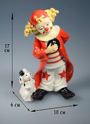 Фигурка Клоун (10х6х17) (7105)