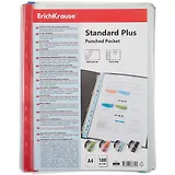 Папка-вкладыш А4 100шт "Fizzy Clear" 40мкм, прозрачный, цв.полоса, Erich Krause