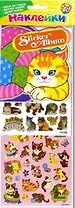 500 наклеек. Кошки