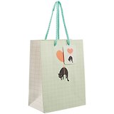 Подарочный пакет «Cat and heart», А5