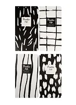 Записная книжка А6+ 24л кл. 90*170мм "Poetic life" карт.обл., сшивка, ассорти, Languo