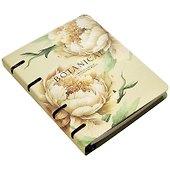 Тетрадь на кольцах «Peony. Желтый» 120 листов в клетку, А5, сменный блок - Be Smart - 2