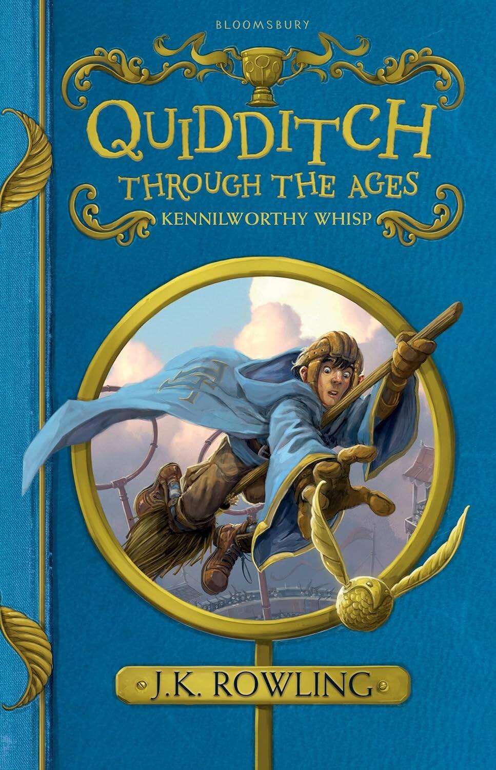 Обложка книги «Quidditch Through the Ages J.K. Rowling Квиддич сквозь века Дж.К Роулинг / Книги на английском языке»