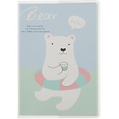 Записная книжка «Bear» А7, 60 листов в линейку, в ассортименте - 2