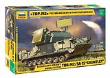 Сборная модель ЗВЕЗДА Российский зенитно-ракетный комплекс ТОР М2 (1/35) (L=25,8см) 3633