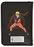 Папка для тетрадей А4 "Naruto" 32,5*23*2,5, пластик, молния с трех сторон - 1