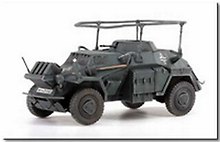 Модель, сборная, DRAGON, бронемашина Sd.Kfz.223 Leichte Panzerspahwagen (1:72)
