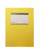 Тетрадь в клетку Erich Krause, Fluor, 120 листов, желтая