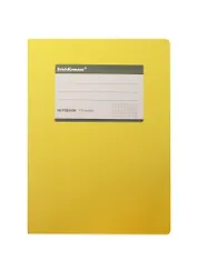 Тетрадь в клетку Erich Krause, Fluor, 120 листов, желтая